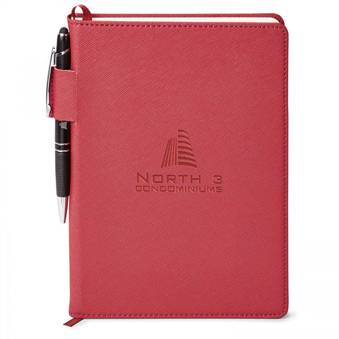 Toscano Genuine Leather Non-Refillable Journal Kit