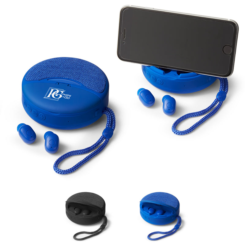 Duo Wireless Earbuds & Speaker
