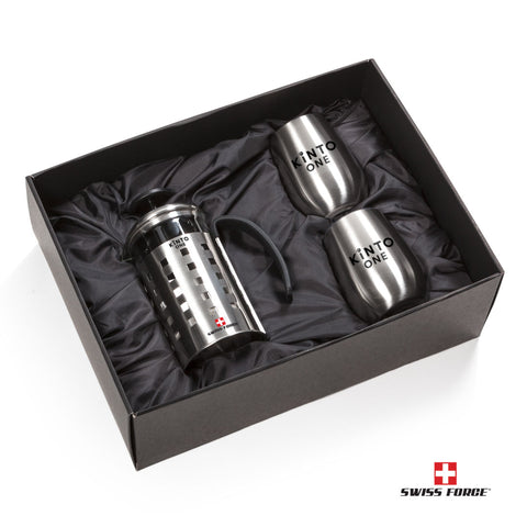 Swiss Force® Coffee Press & Vivaldi Cups