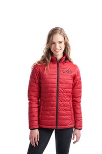 Canyon Ladies Puffy Jacket w/Detachable Hood