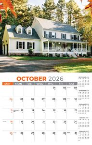 Galleria Wall Calendar 2026 Homes