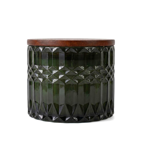 Horizon 296 Ml / 10 Oz Glass Candle With Acacia Wood Lid