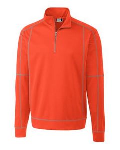 Clique Helsa Performance Mens Half Zip Pullover Sweatshirt