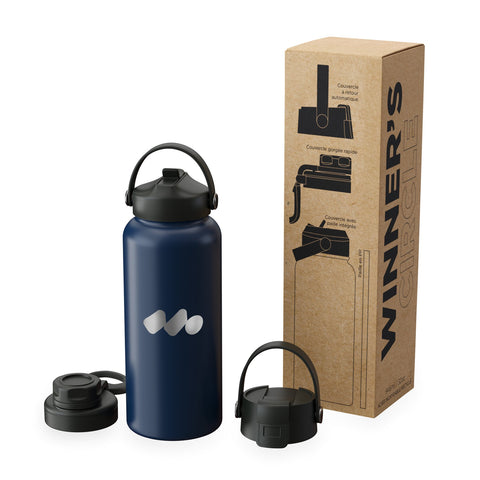 Winner'S Circle 32oz Recycled Stainless Bottle W/ Cap Kit
