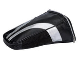 ** Black Simuleather Shoe Bag