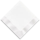 3 Ply White Beverage Napkin, Digital