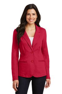 Port Authority® Ladies' Knit Blazer Coat