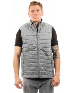Burnside Adult Box Quilted Puffer Vest