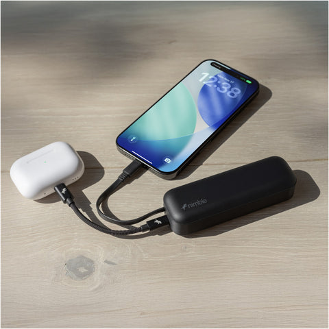 Wally Pro 20 5000 mAh Powerbank and Wall Charger