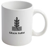 ~ House Blend 11oz C handle white mug - Bulk Packaging/Pallet