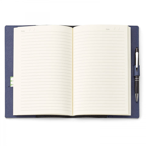 Genuine Leather Refillable Journal Combo