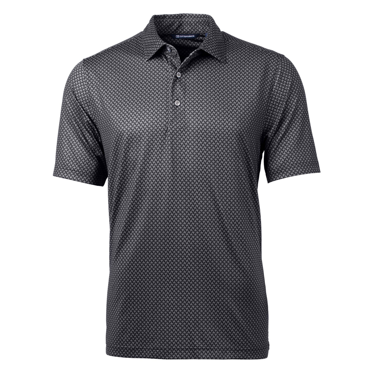 Cutter & Buck Pike Banner Print Stretch Mens Polo