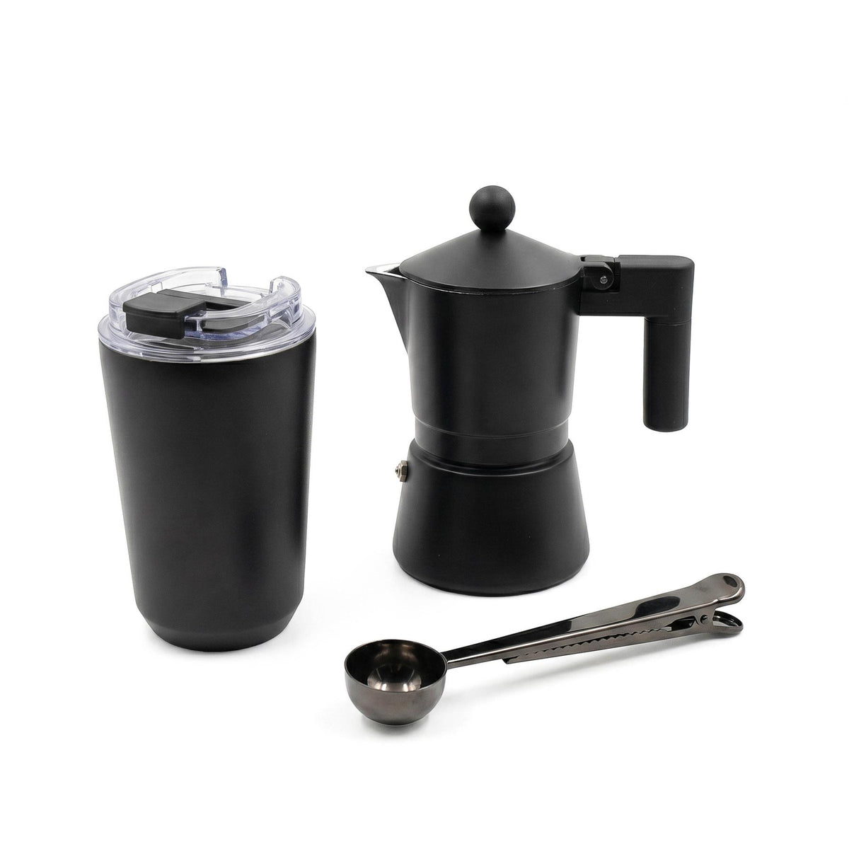 Pembroke Tumbler And Moka Pot Set
