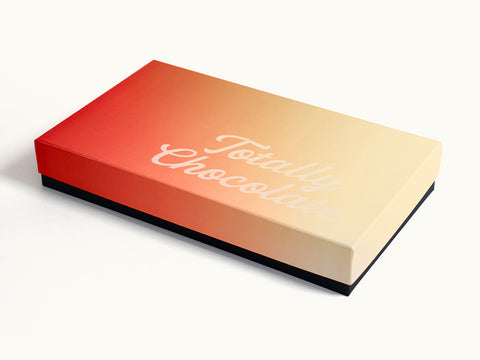 Giant 2lb. Engraved Combo Chocolate Bar with Luxury Custom Packaging