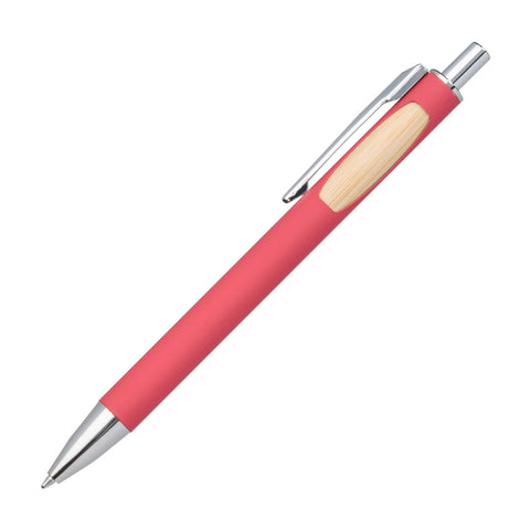 Sylvia Clicker Pen w/Bamboo Accent