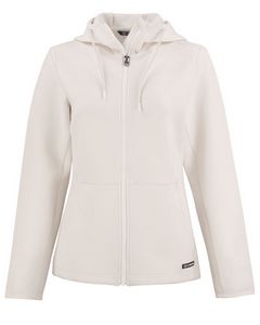 Cutter & Buck Roam Epic Comfort Recycled Womens Full Zip Hooded Jacket