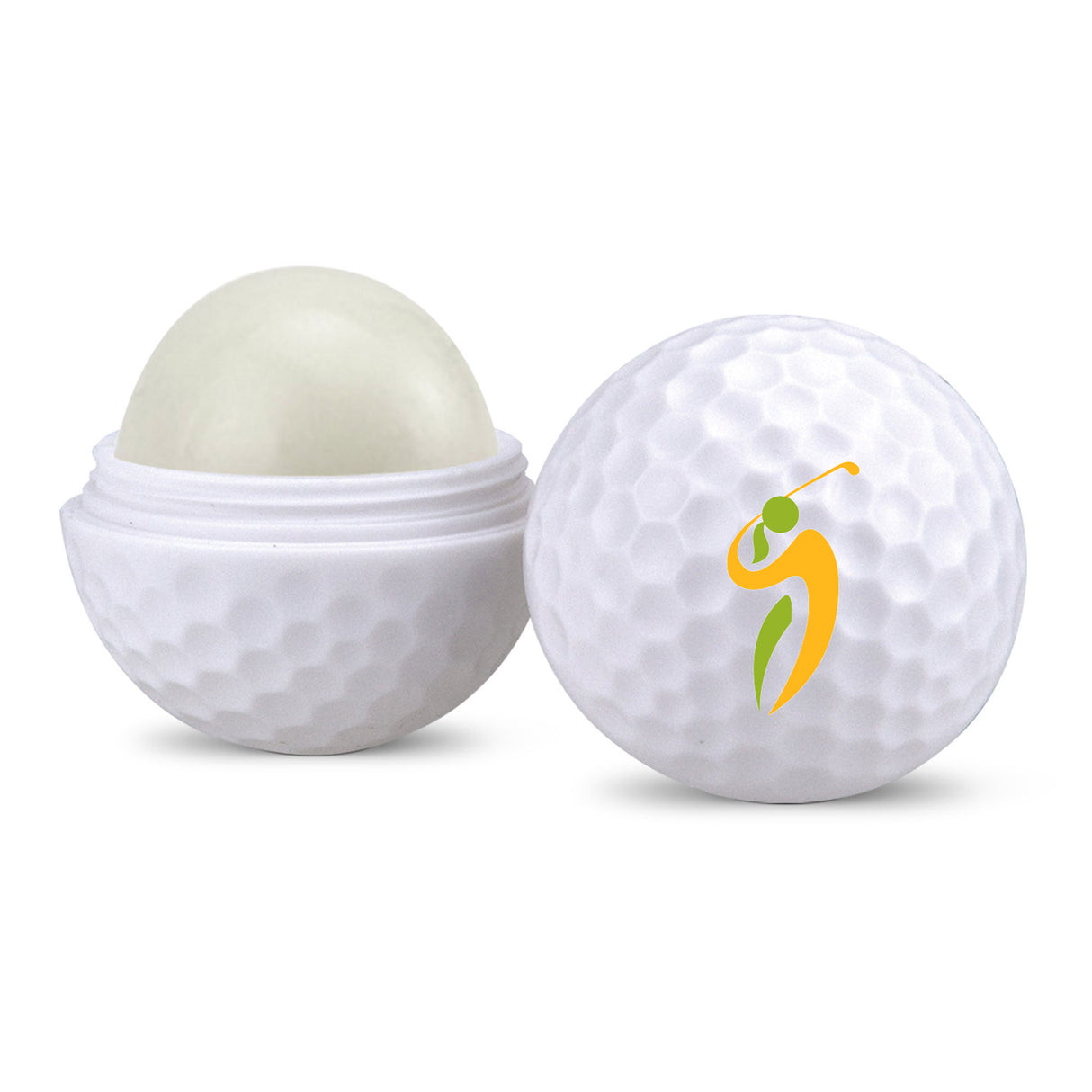 Golf Ball Lip Moisturizer Container