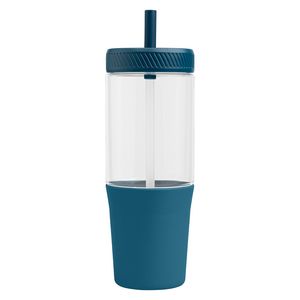 Polar Recycled Plastic Dual Tone Straw Tumbler - 40 oz. - ColorJet