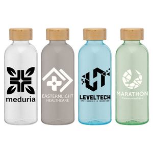 000675 Strom - 22 oz. RPET Water Bottle with Bamboo Lid