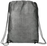 Crossweave Heat Sealed Drawstring Bag