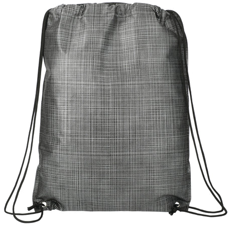 Crossweave Heat Sealed Drawstring Bag