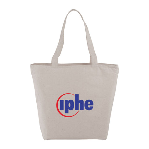 Maine 8 Oz. Cotton Canvas Zippered Tote
