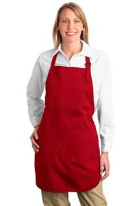 Port Authority® Full Length Apron w/Pouch Pocket