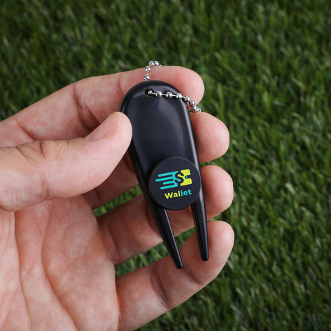 Fairway Golf Divot Tool With Ball Marker