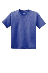 Heather Deep Royal Blue Blank Flat View