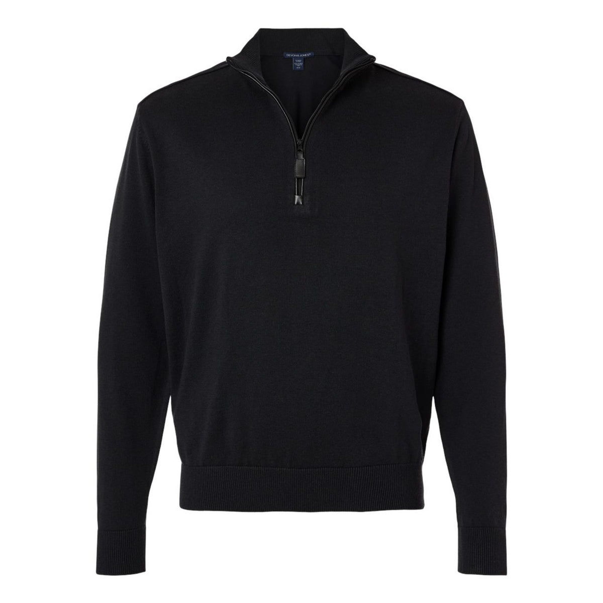 Devon & Jones Men's New Classics Quarter-Zip Sweater