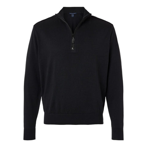 Devon & Jones Men's New Classics Quarter-Zip Sweater