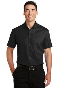 Port Authority® SuperPro™ Short Sleeve Twill Shirt