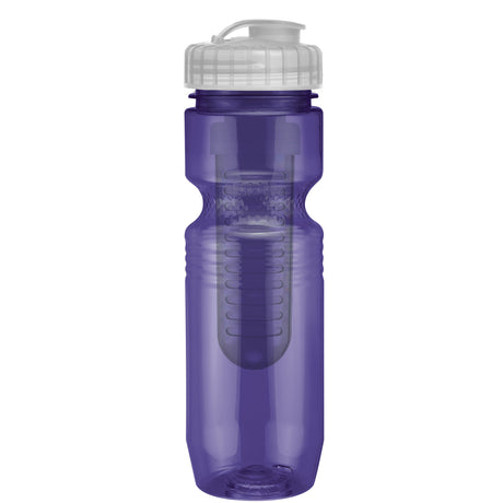 Purple/Clear Lid
