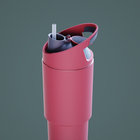 32 Oz. Asobu Cosmic Tumbler w/ Dual Lid