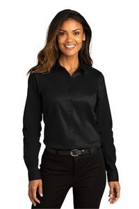 Port Authority® Ladies Long Sleeve Super Pro™ React™ Twill Shirt