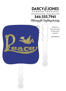 Peace - Pictorial Fan
