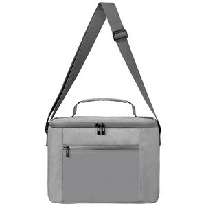 City Pack 600D RPET Zippered Cooler Bag - 2.6 gal - Heat Transfer