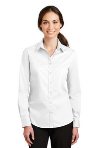 Port Authority® SuperPro™ Ladies Twill Shirt