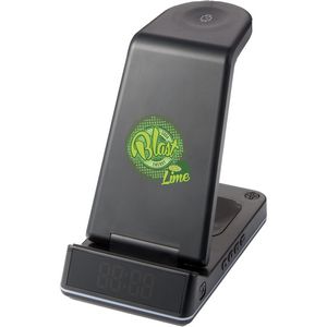 000368 TriCharge Plus 3-in-1 Qi Wireless Charging Stand