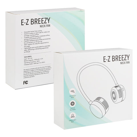 E-Z Breezy Rechargeable Neck Fan