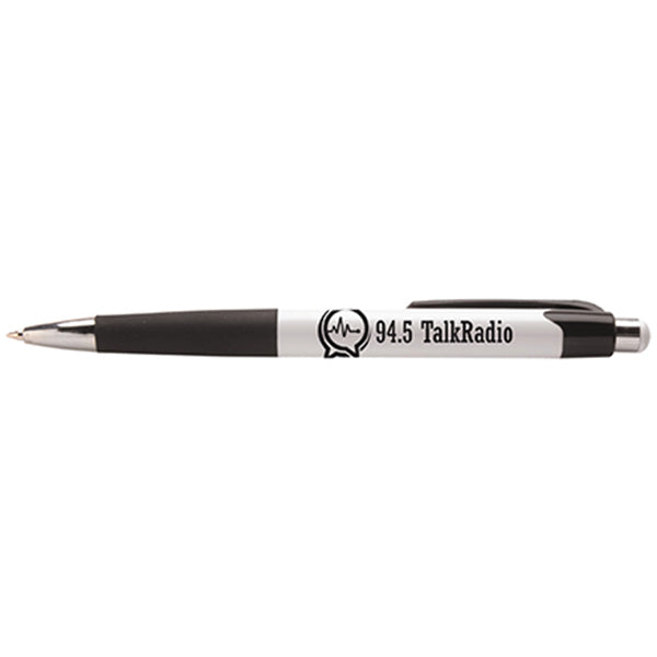 White with Black Ink