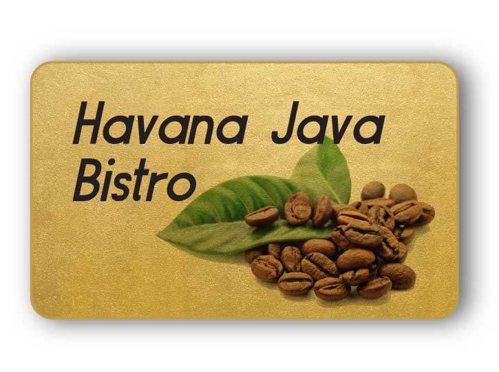 Gold Foil Paper Stickers (1" x 2" Rectangle)
