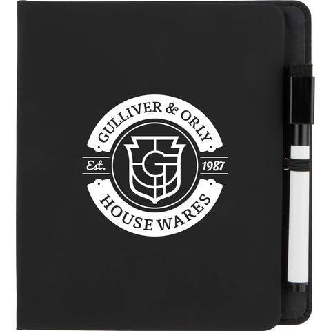 Recycled PU White Board & Sticky Notes Pad