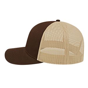 000379 Cap America Poly/Cotton Trucker Mesh Back Cap