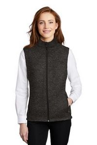 Port Authority® Ladies' Sweater Fleece Vest