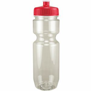 22 Oz. Translucent Bike Bottle w/ Push Pull Lid