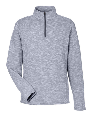NORTH END® Men's Eclipse Jacquard Quarter-Zip Pullover
