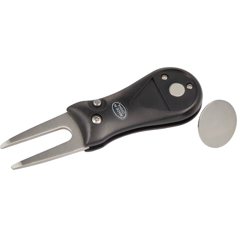 Recycled Retractable Divot Tool w/ Ball Marker