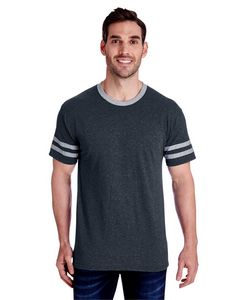 Jerzees Adult TRI-BLEND Varsity Ringer T-Shirt