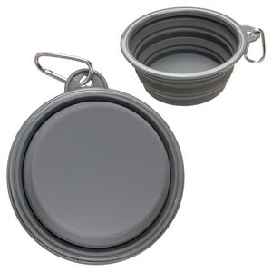 Feed 'N Go Collapsible Pet Bowl with Carabiner